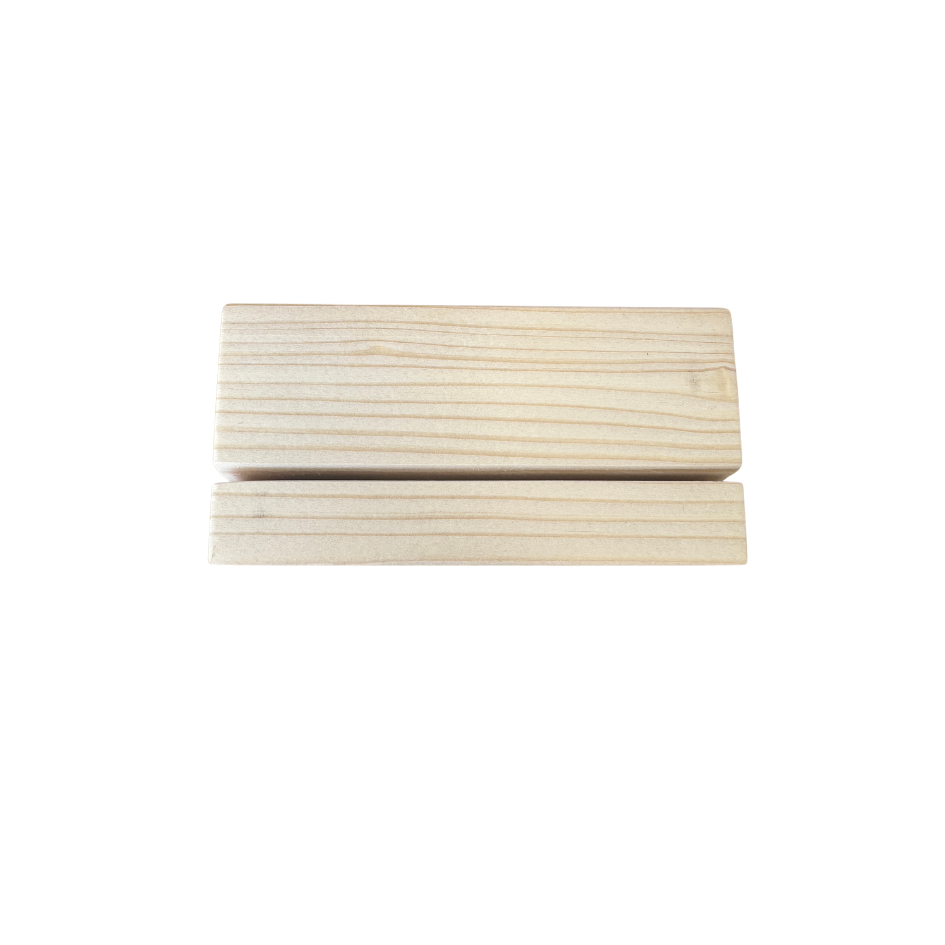 Kartenhalter Holz - blanko