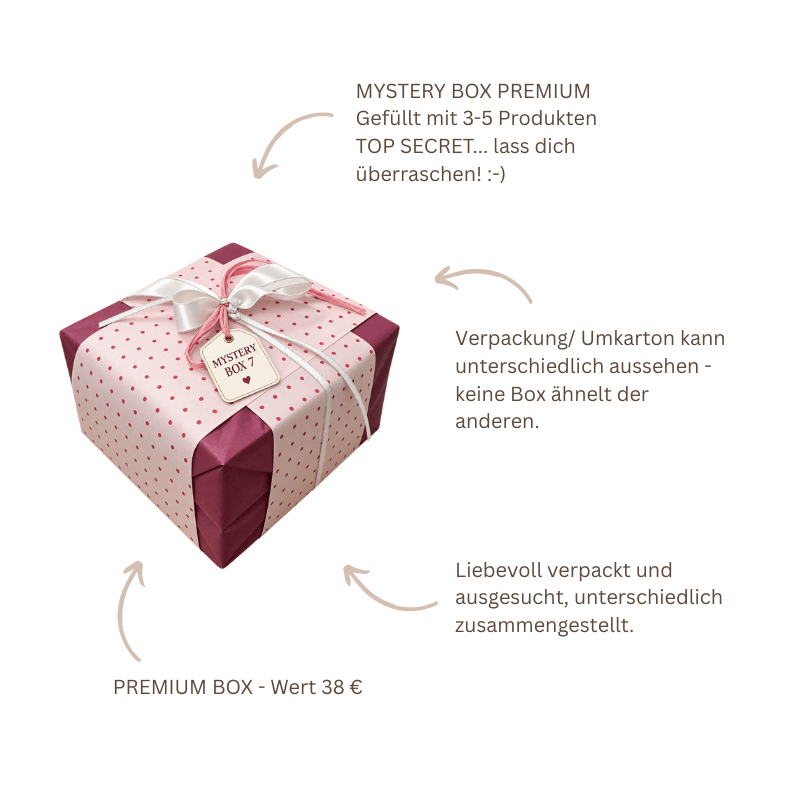 Eulenschnitt Mystery Box Nr. 7 „Für jemanden Besonderes“ mit liebevoll ausgewählten Eulenschnitt Produkten und Geschenkideen für Lieblingsmenschen.