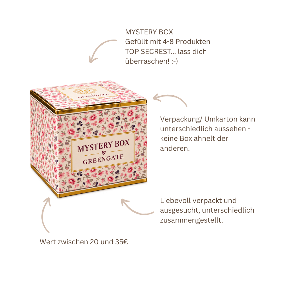 Mystery Box - Nr. 01 - GreenGate "rot"