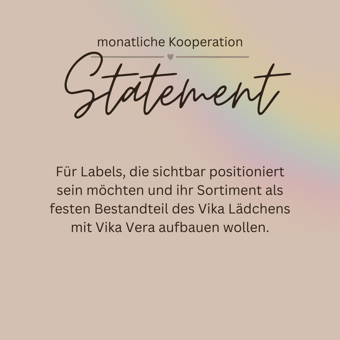 Vika Vera - Kooperation Statement