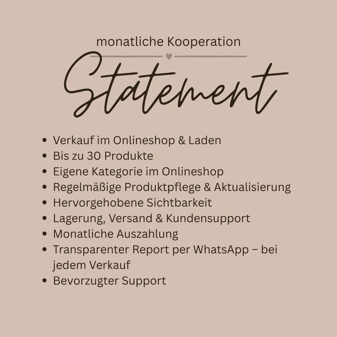 Vika Vera - Kooperation Statement