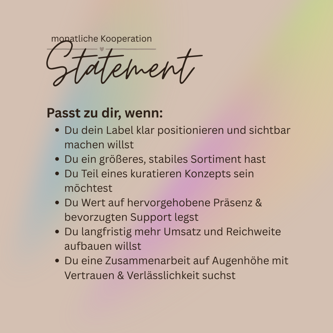 Vika Vera - Kooperation Statement