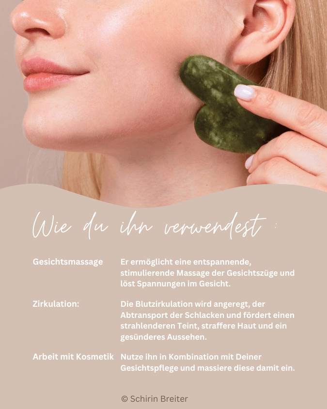 Massagestein • Gua Sha