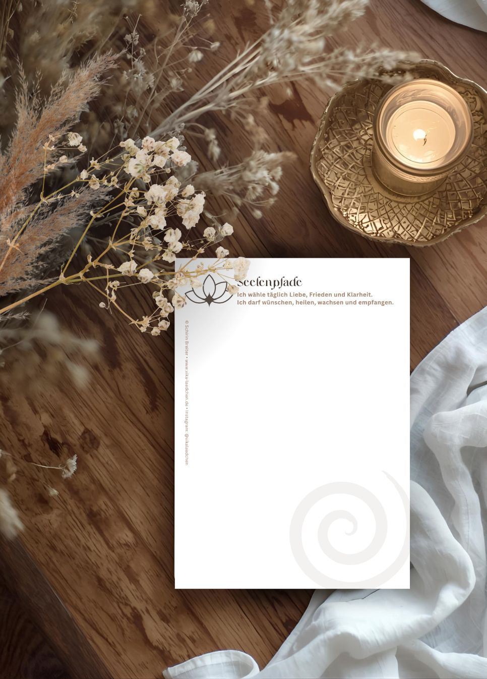 Notizblock A5 • Seelenpfade