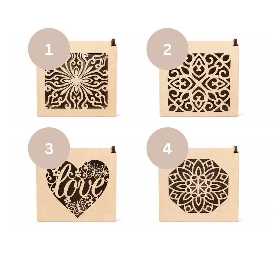Geschenk- und Schmuckbox aus Holz