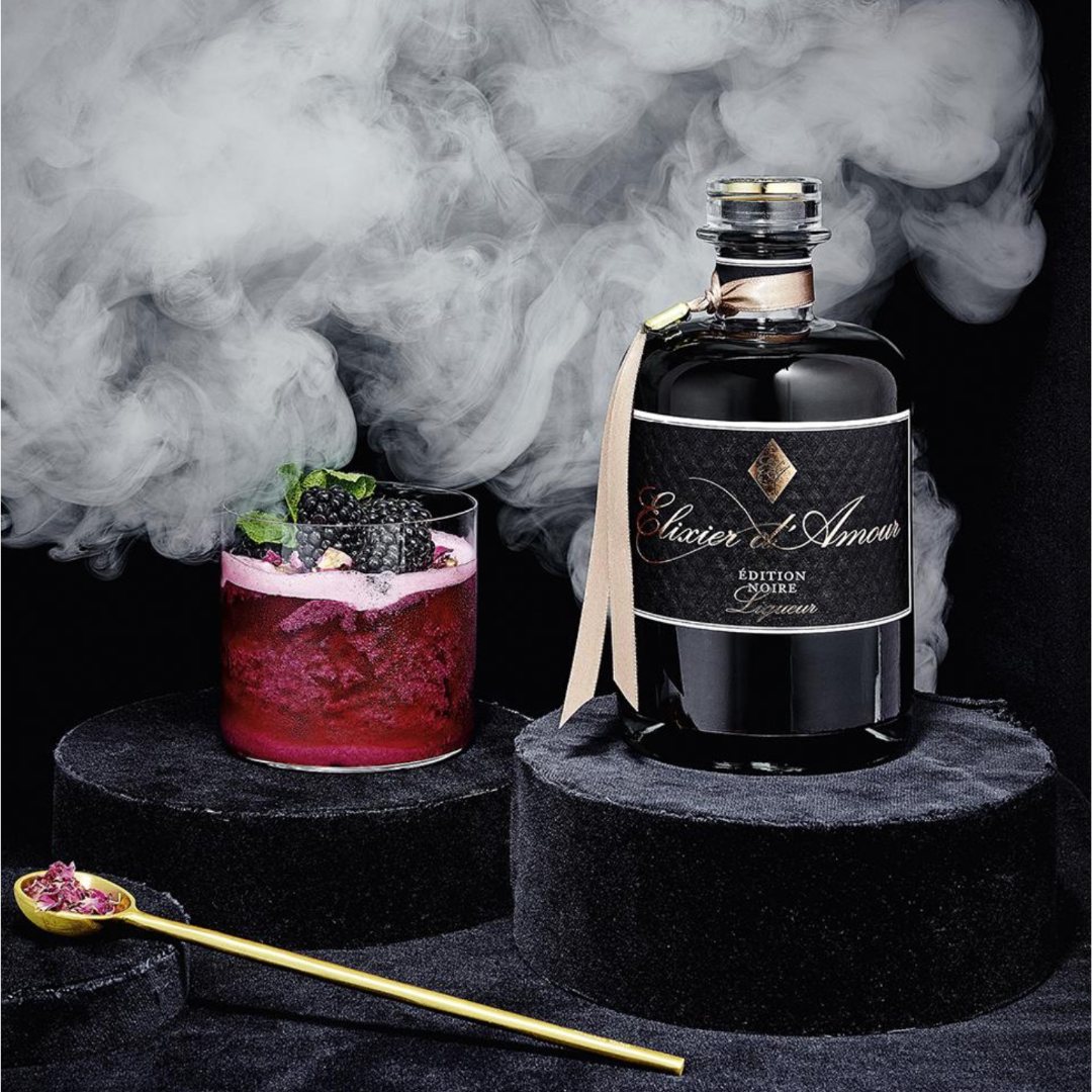 ELIXIER D'AMOUR • Edition Noir • Sinnlicher Likör • Mini 40ml