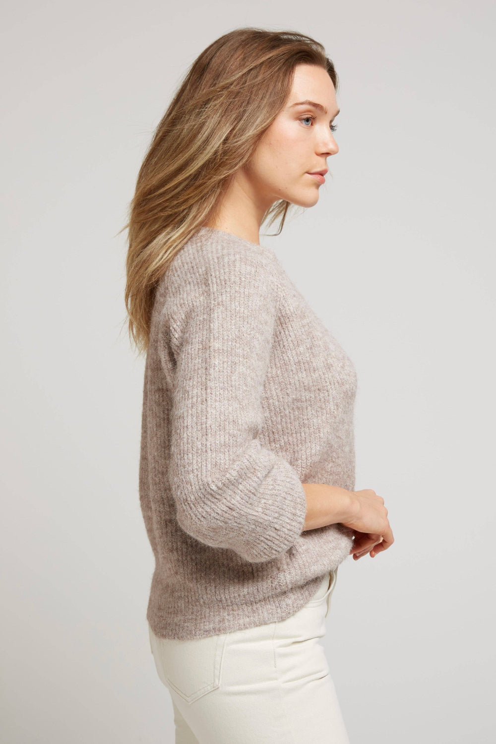 gigi pullover sstrickjacke knopfleiste