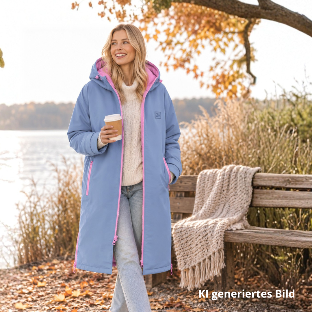 Oversize Windjacke - Hellblau - "Summer"
