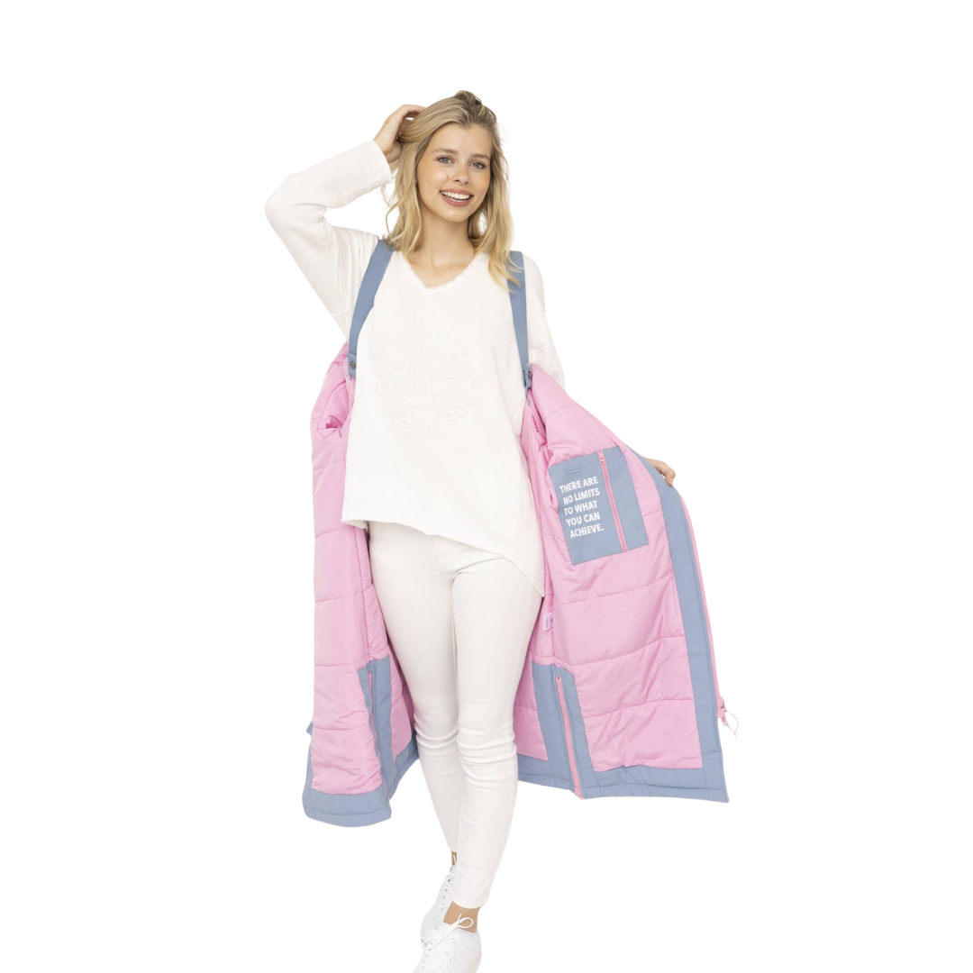 Oversize Windjacke - Hellblau - "Summer"