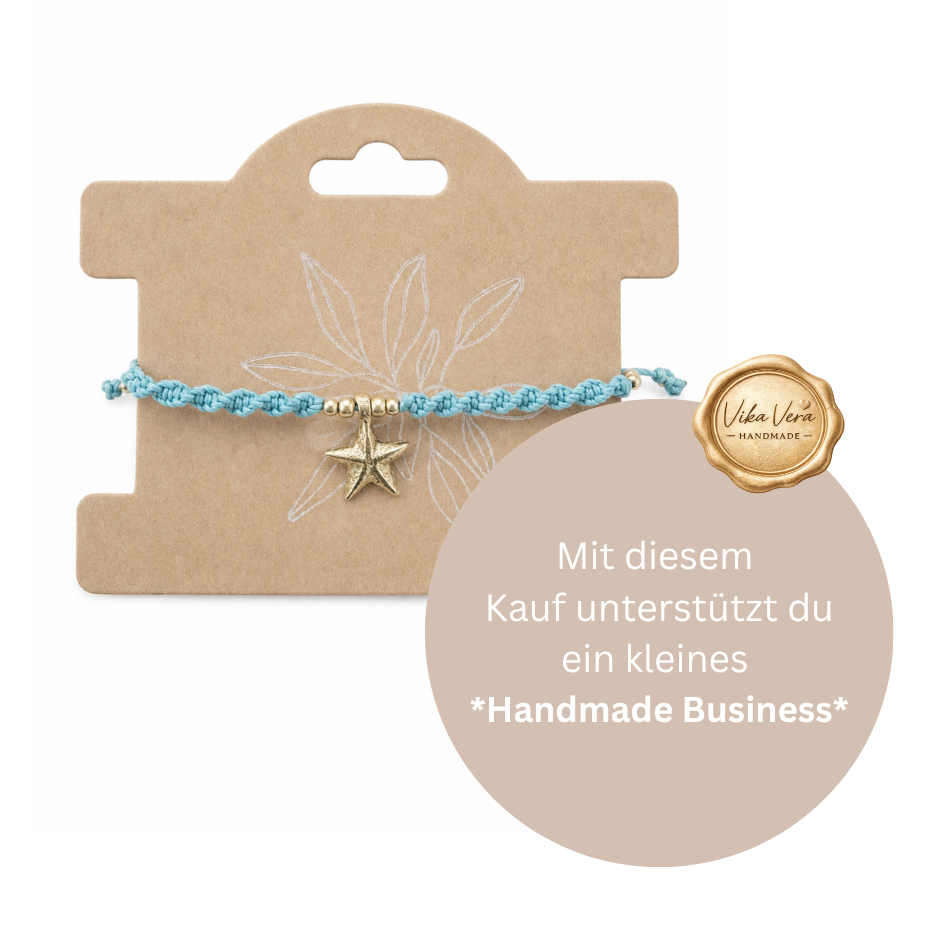 Armband türkis mit Anhänger