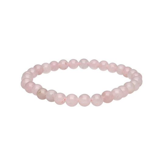 Rosenquarz-Armband 6mm