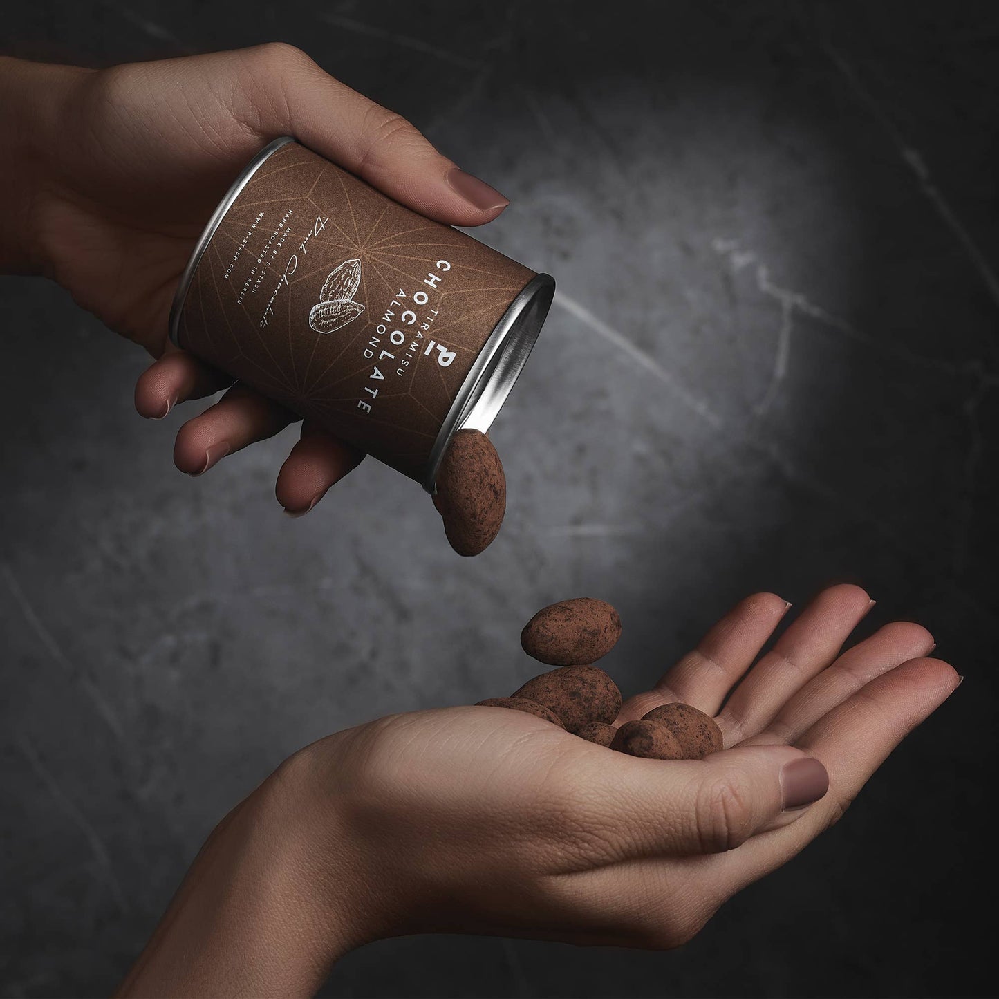 Schoko-Genuss - Mandel mit dunkler Schokolade Tiramisu 60g