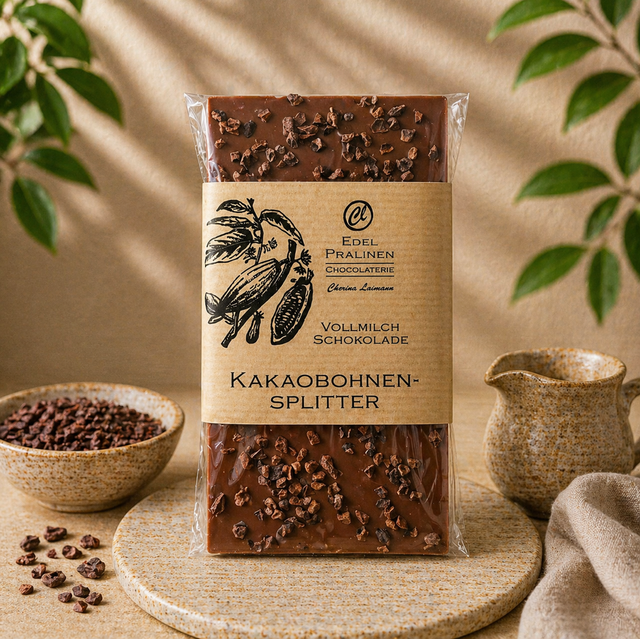 Schokolade - Kakaobohnensplitter
