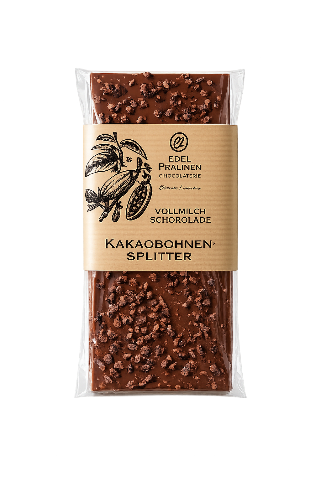 Schokolade - Kakaobohnensplitter