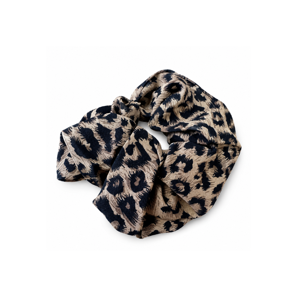 Scrunchie Leopardmuster
