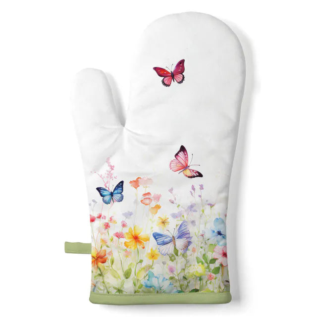 Ofenhandschuh - Butterflies in field