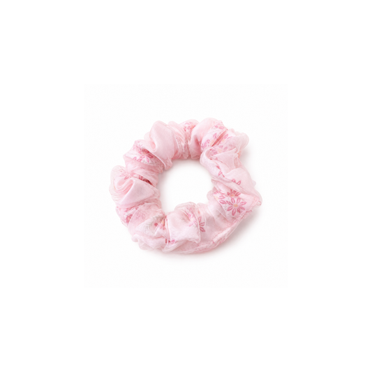 Scrunchie - Organza pink