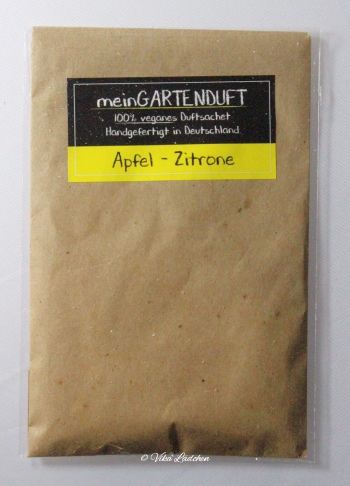 Duftsachet - Apfel Zitrone - zum Schließen ins Bild klicken