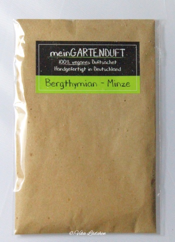 Duftsachet - Bergthymian Minze - zum Schließen ins Bild klicken