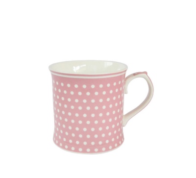 Tasse Mug - dots pink - zum Schließen ins Bild klicken